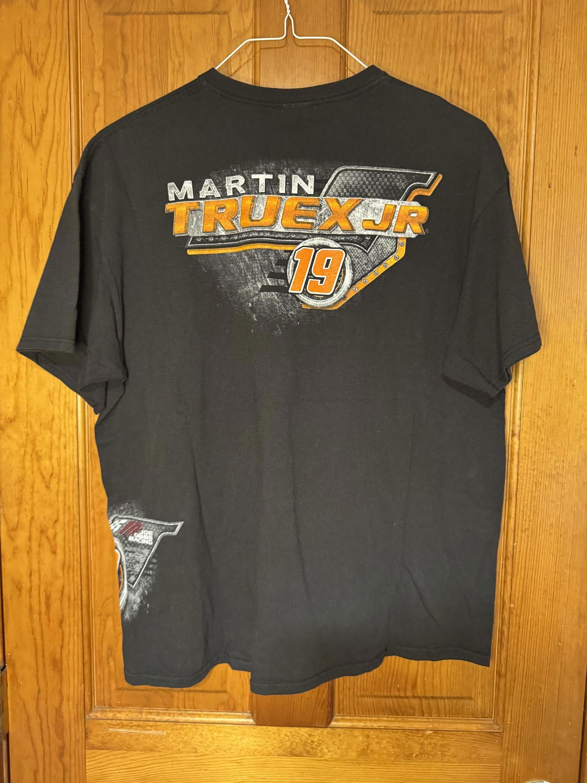 Other Martin Truex Jr. #19 Racing T-Shirt Black XL Size ONE SIZE - 2 Thumbnail