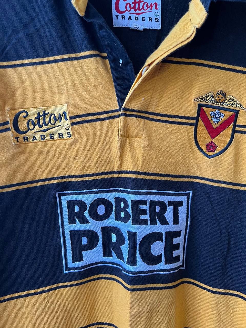 Cotton Traders 2000/01 NEWPORT RFC WINNER RUGBY SHIRT JERSEY RARE SIZE XL Size US XL / EU 56 / 4 - 7 Thumbnail