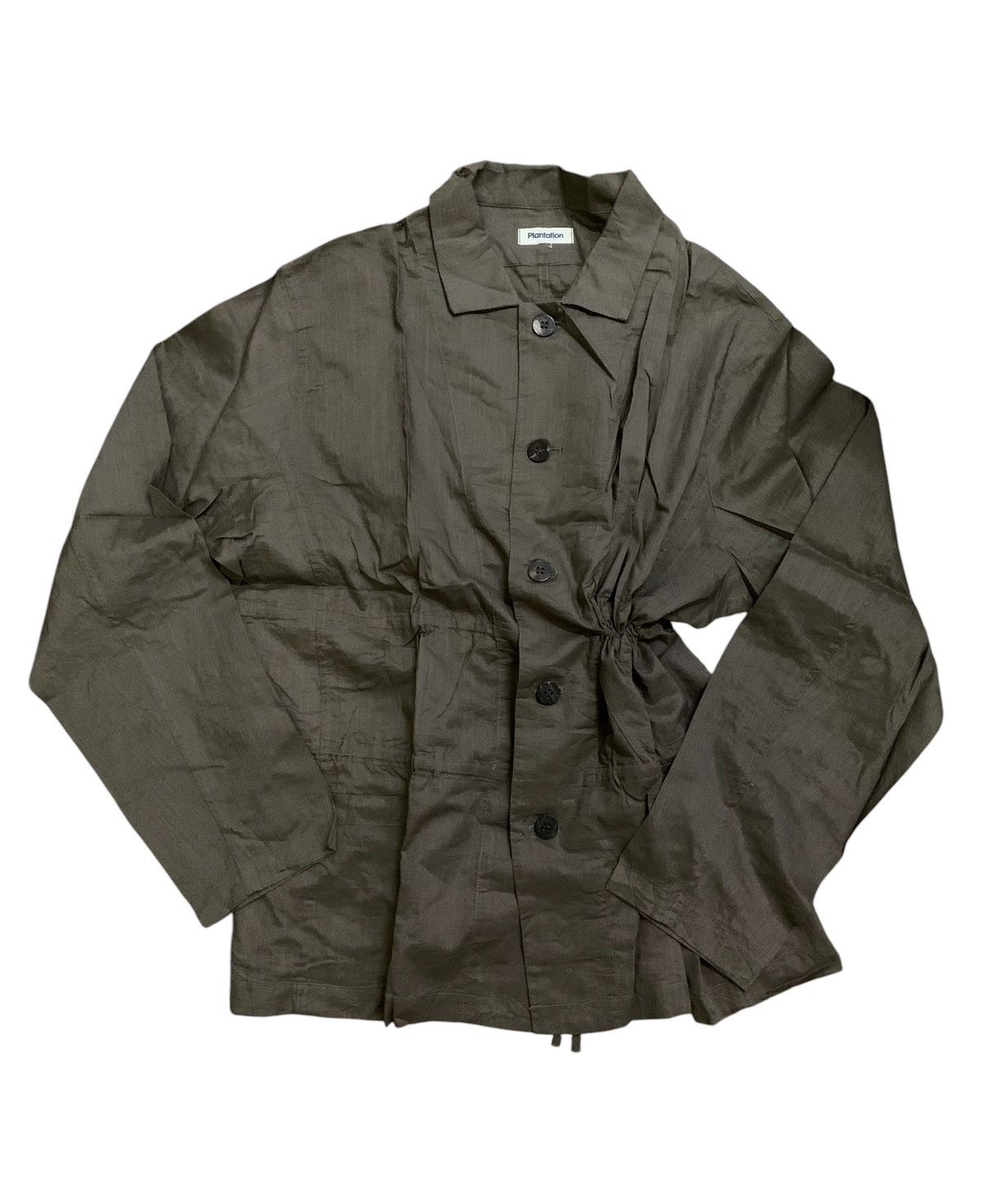 Issey Miyake 💥Vtg Issey Miyake Plantation Button Shirt Size L / US 10 / IT 46 - 1 Thumbnail