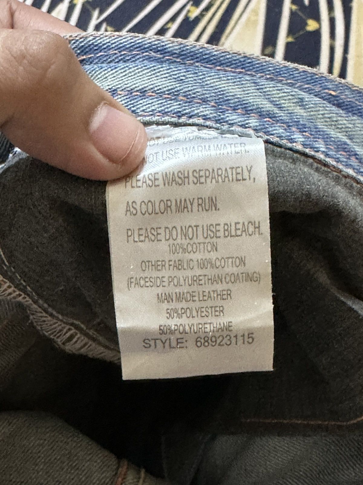 Beauty Beast Vintage Blaind Alley Ripped Mudwash Grunge Distressedd Denim Size US 31 - 8 Thumbnail