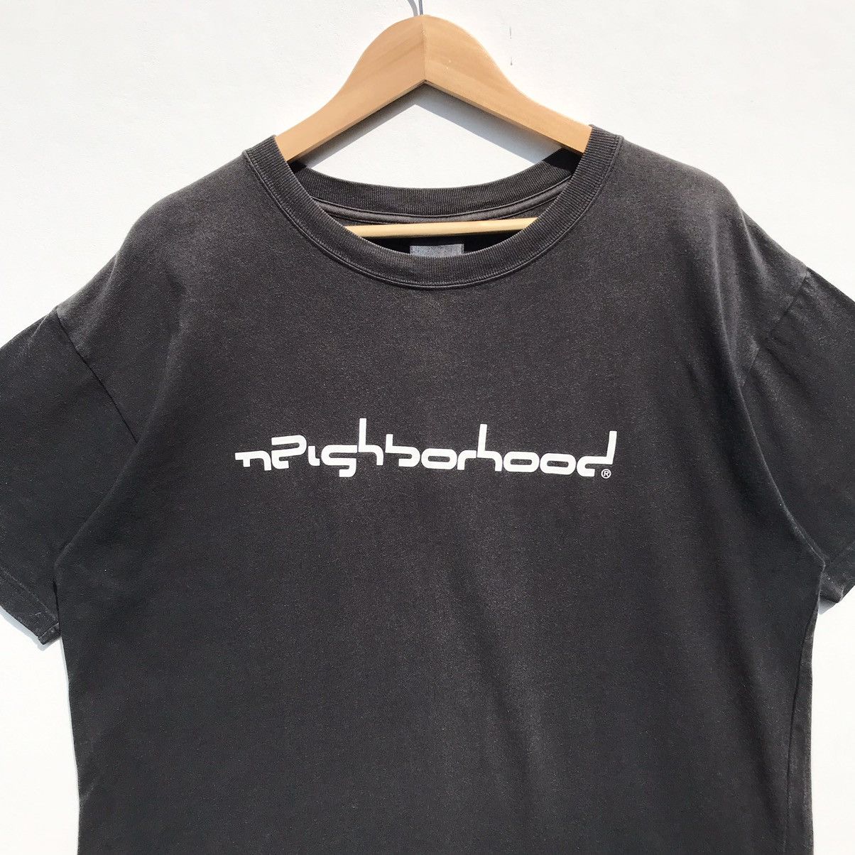 Neighborhood Neighborhood Shirt Spellout Neighborhood Japanese Designer Size US L / EU 52-54 / 3 - 5 Thumbnail