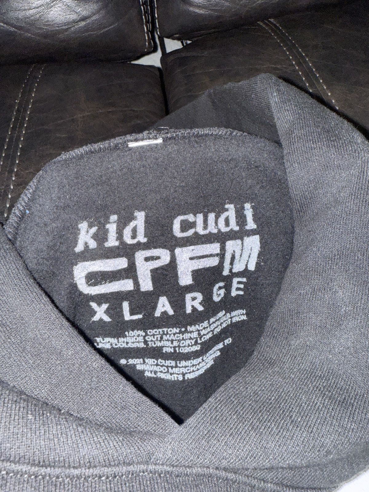 Cactus Plant Flea Market × Kid Cudi CPFM Kid Cudi MOTM III Hoodie Size US XL / EU 56 / 4 - 3 Thumbnail