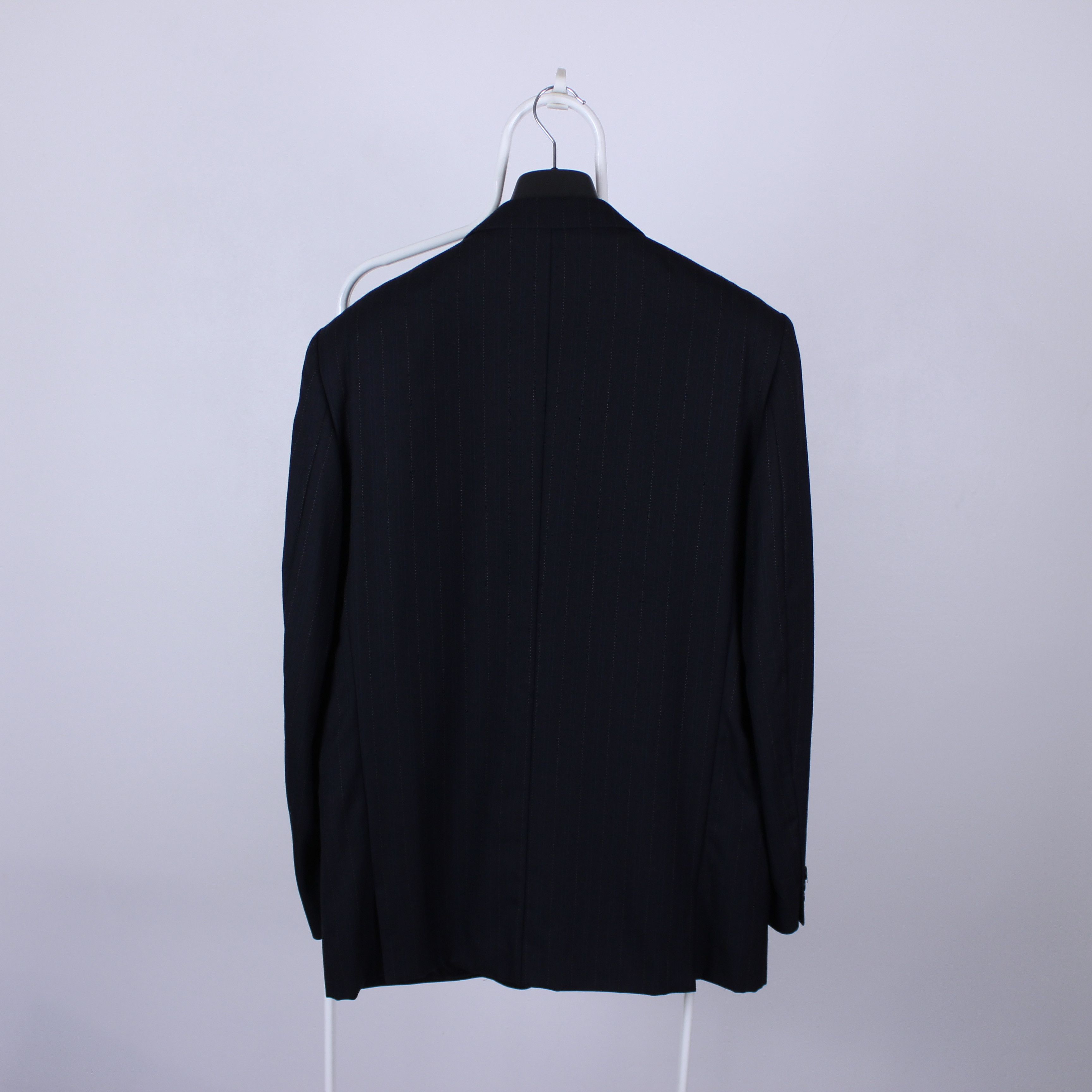 Versace Versace blazer men classic tailoring navy blue striped 50 Size 50R - 3 Thumbnail