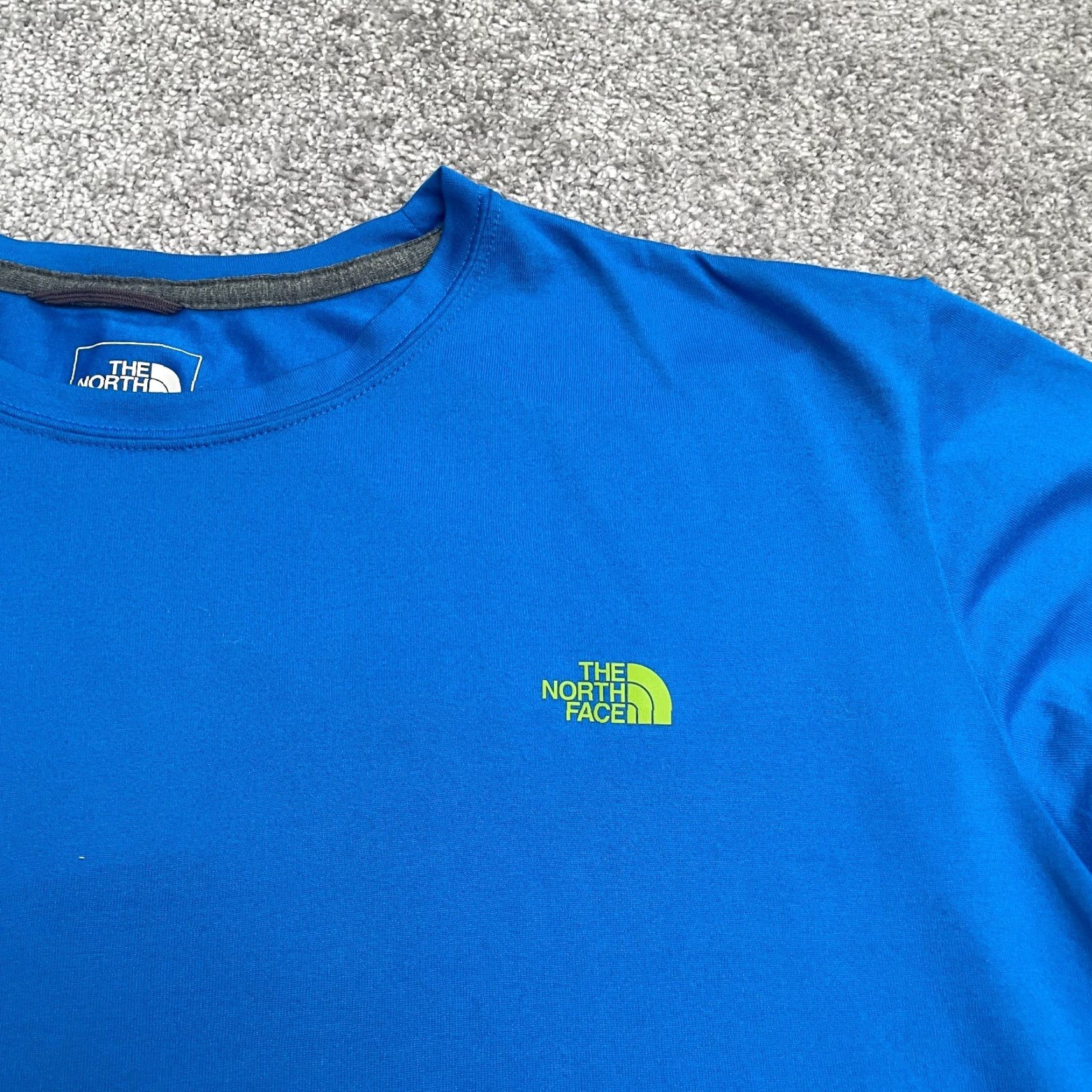 The North Face The North Face Crew Neck T-Shirt Mens XL Blue Short Sleeve Active Casual Tee Top Size US XL / EU 56 / 4 - 3 Thumbnail