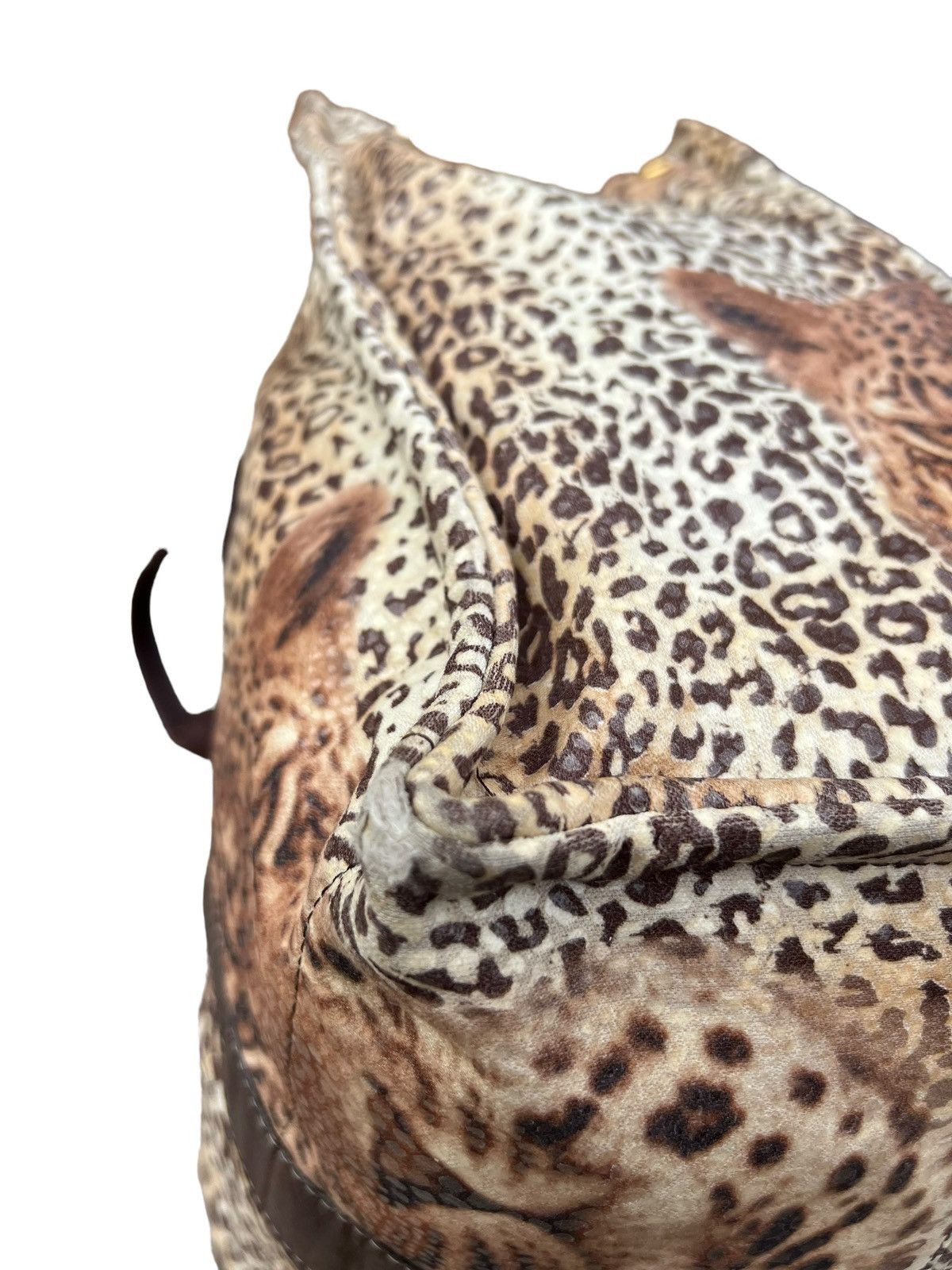 Vintage Vintage Japan Cheetah Leopard Large Tote Bag Size ONE SIZE - 13 Thumbnail