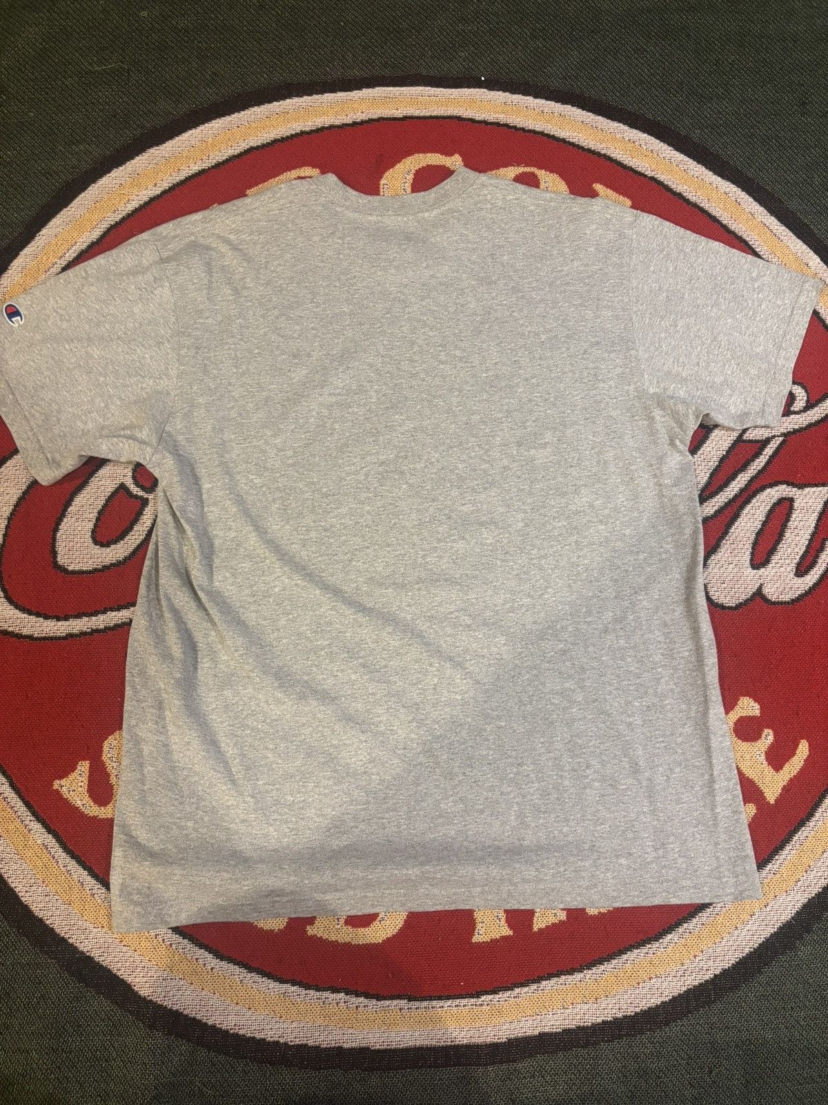 Champion × Supreme Rare 2019 SS19 Supreme x Champion Silver Logo T-Shirt Size US L / EU 52-54 / 3 - 4 Thumbnail