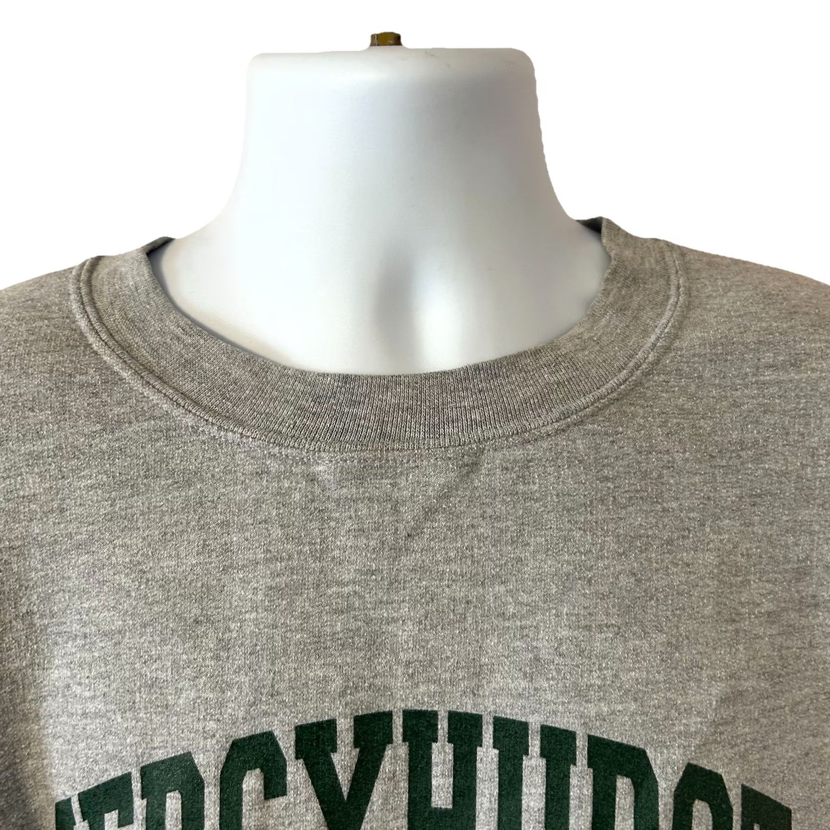 Gildan Mercyhurst University Sweatshirt Men 3XL Heather Gray Gildan Dry Blend Pullover Size US XXL / EU 58 / 5 - 7 Thumbnail