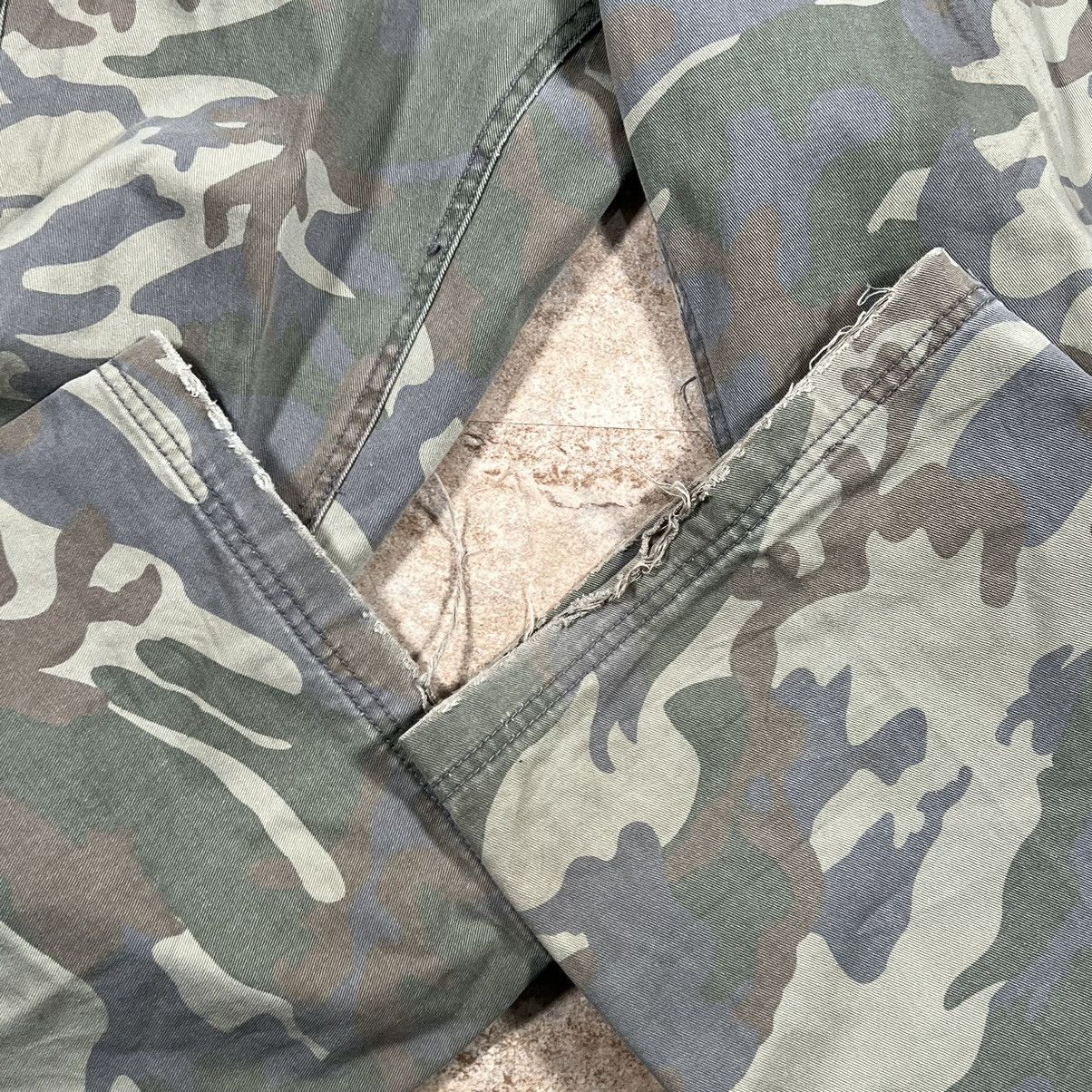 Other × Vintage Vintage OTB One Tough Brand 34 x30 Mens Camo Cargo Pants Y2K Size US 34 / EU 50 - 4 Thumbnail