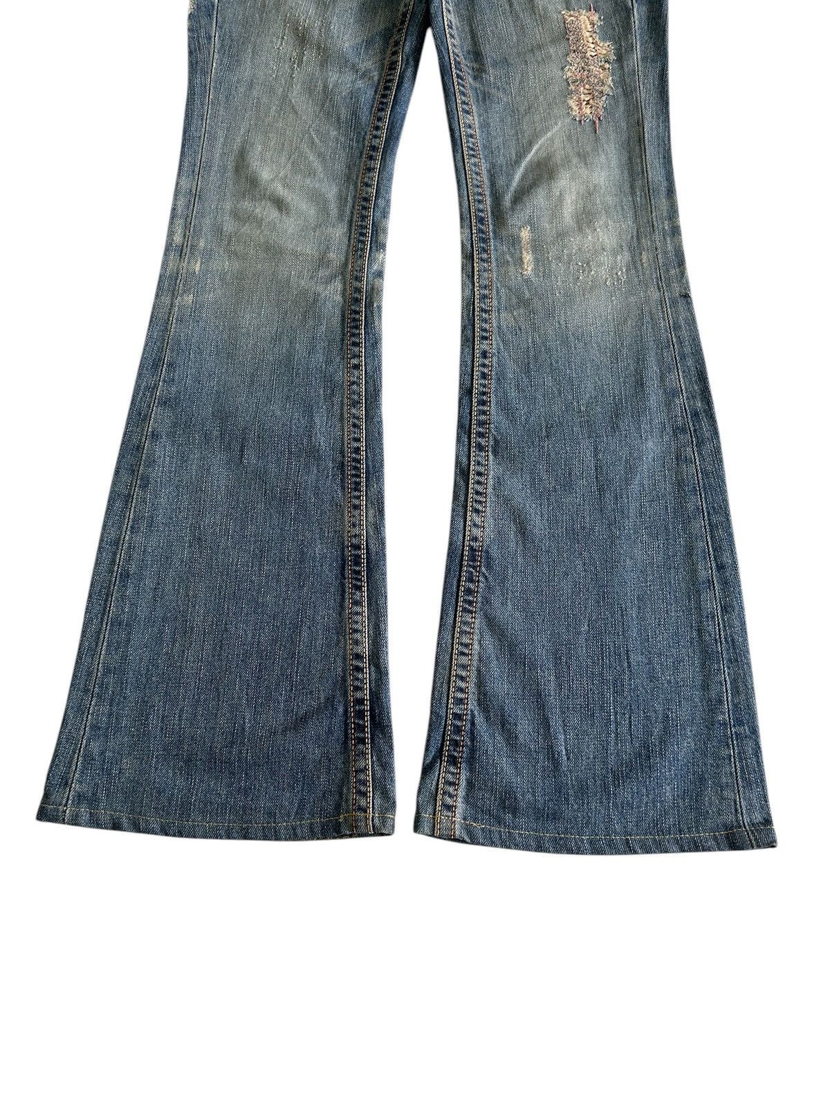 Japanese Brand × Vintage Vintage Japanese EDWIN Something bush pant flare Jeans Size US 29 - 7 Thumbnail