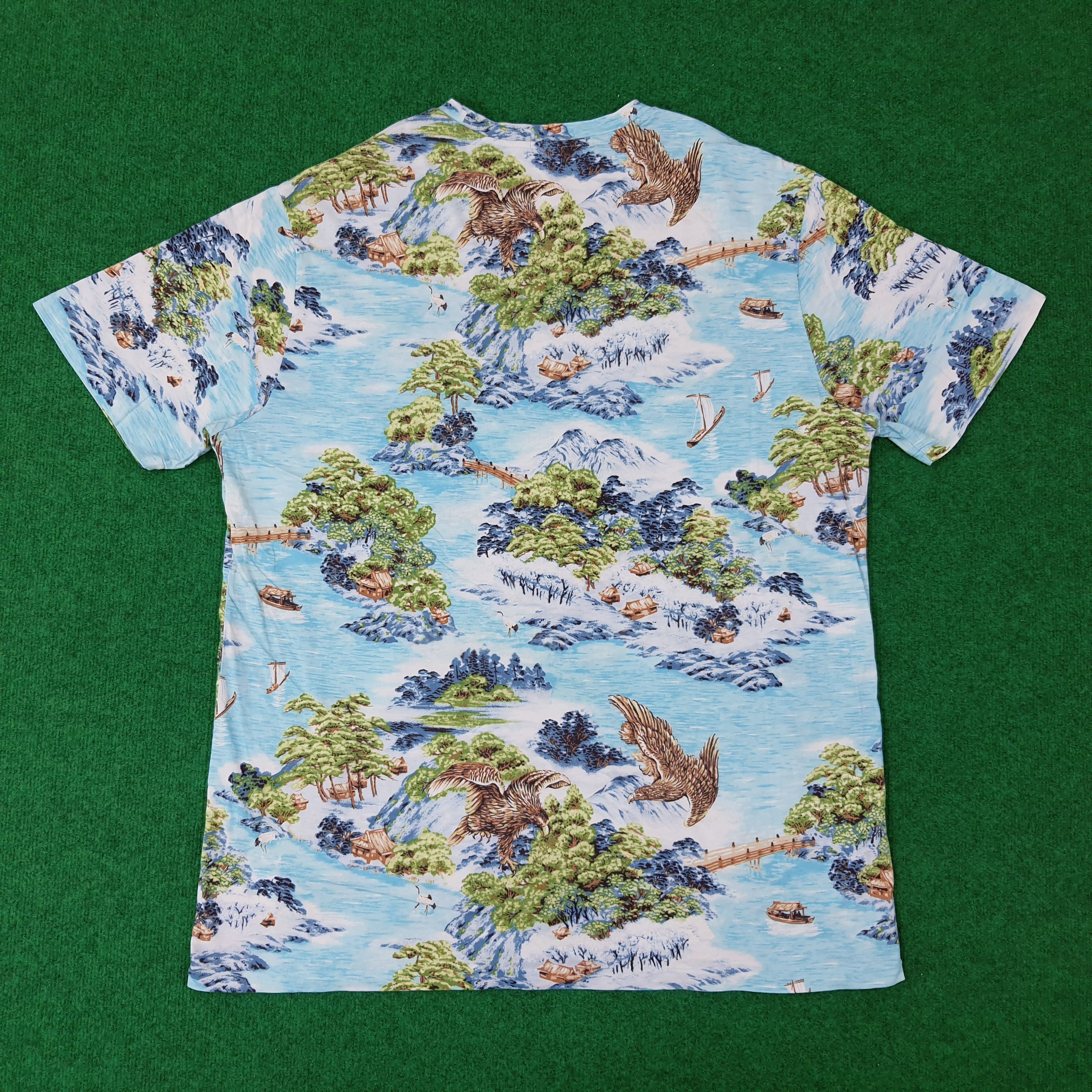 Polo Ralph Lauren Vintage POLO Ralph Lauren Overprint Pocket Tee C249N31 Size US XXL / EU 58 / 5 - 3 Thumbnail