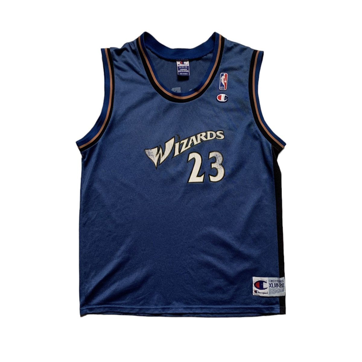 Champion Jordan Brand Vintage Washington Wizards Y2K Michael Jordan Jersey Grailed