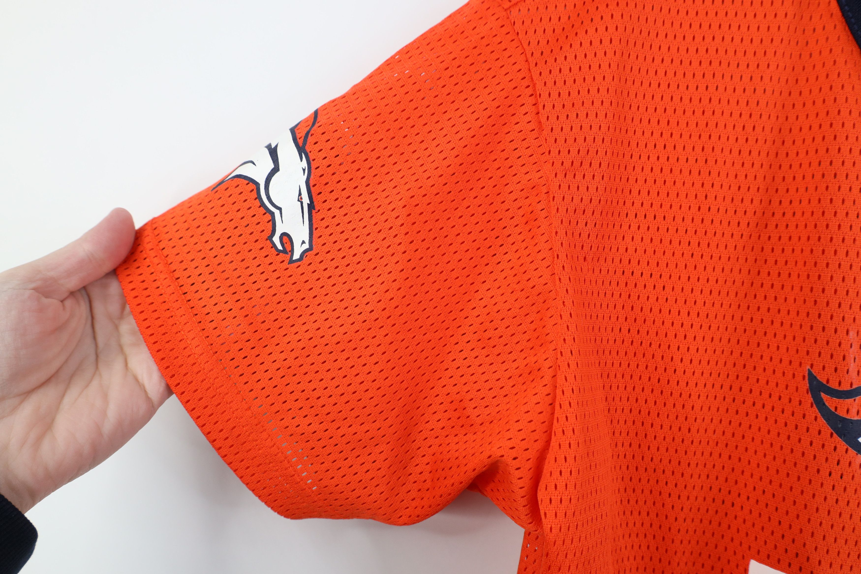 Vintage Vintage 90s Y2K Broncos Football Jersey Orange Mesh #13 Size L / US 10 / IT 46 - 10 Thumbnail