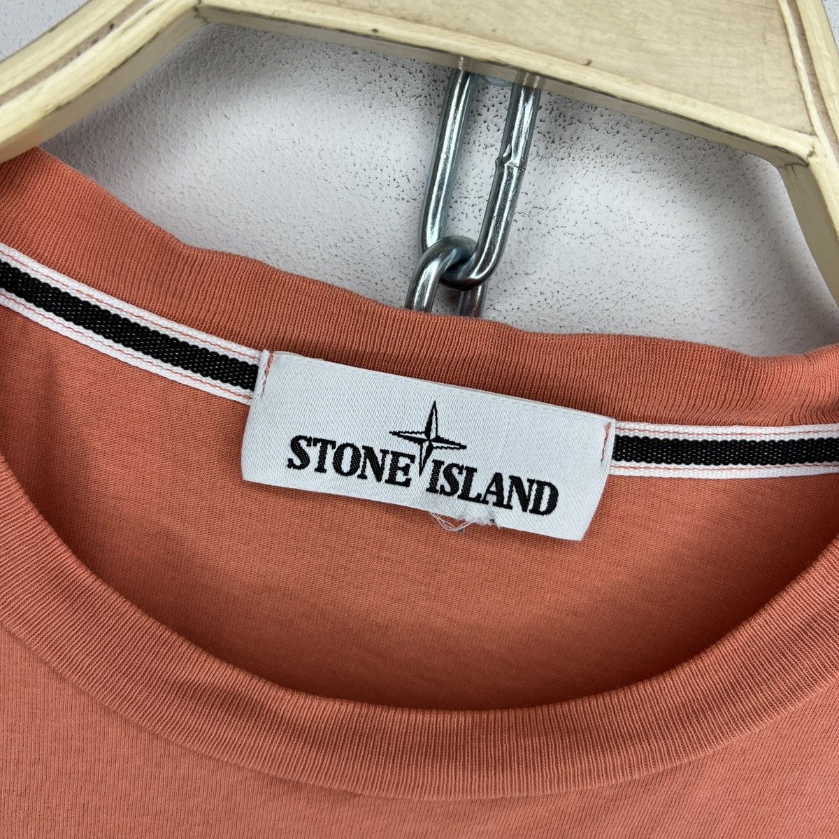 Stone Island Stone Island Tee Tshirt Big Spellout Logo Size US M / EU 48-50 / 2 - 6 Thumbnail