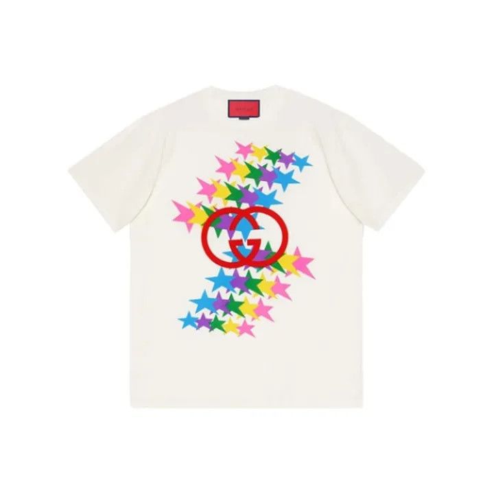 Gucci Gucci SS21 Special Series Star Print T-Shirt Size XS / US 0-2 / IT 36-38 - 1 Thumbnail