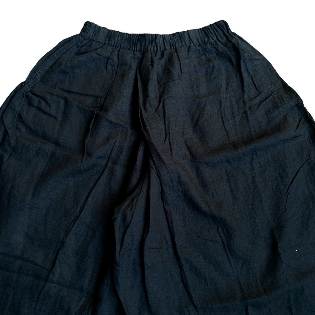 Issey Miyake × Japanese Brand × Yohji Yamamoto Rare Plantation Issey Miyake Wide Leg Hakama Layered Pants Size US 31 - 5 Thumbnail