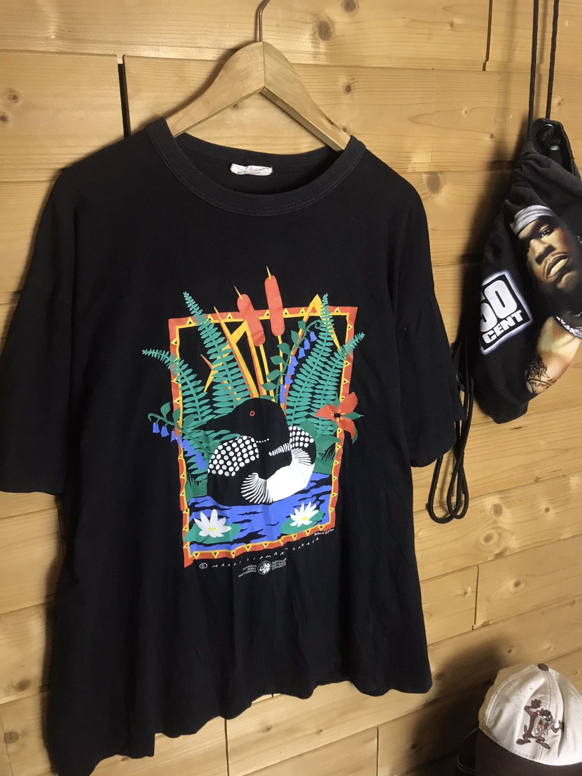 Vintage Vintage 90’s Marci Lipman duck single stitch t-shirt Size US XL / EU 56 / 4 - 3 Thumbnail