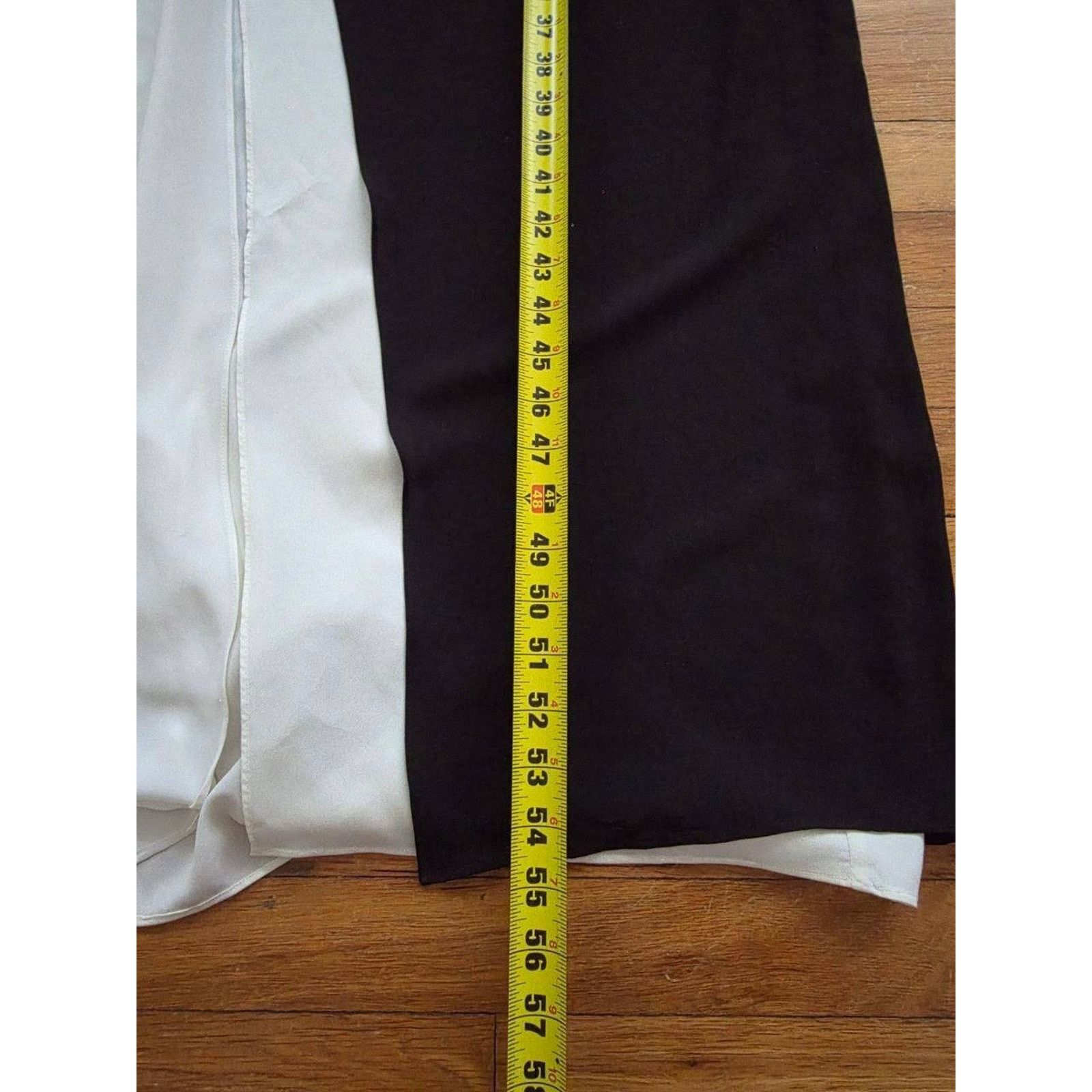 Halston Heritage Halston Black/White Maxi Prom Dress Size 2 A001772 Size XS / US 0-2 / IT 36-38 - 3 Thumbnail