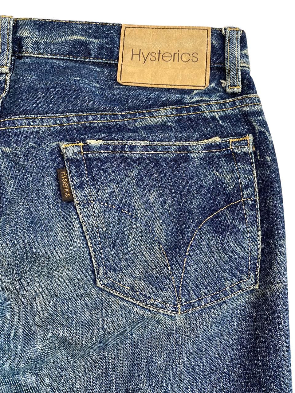 Hysteric Glamour 2000's Hysteric Glamour Flare Distressed Mudwash Denim Size US 32 / EU 48 - 12 Thumbnail