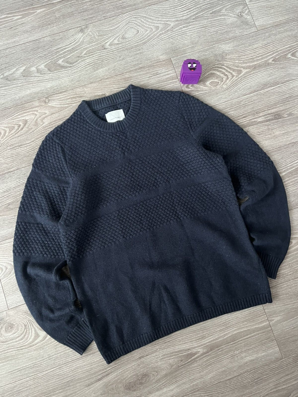Samsoe Samsoe ‼️SAMSOE SAMSOE Dark Sapp LANA WOOL OLD MONEY STYLE SWEATER‼️ Size US XL / EU 56 / 4 - 11 Thumbnail