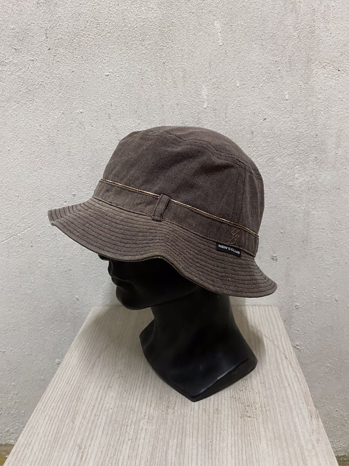 Japanese Brand Japanese Brand Mens Club Bucket Hat Size ONE SIZE - 3 Thumbnail