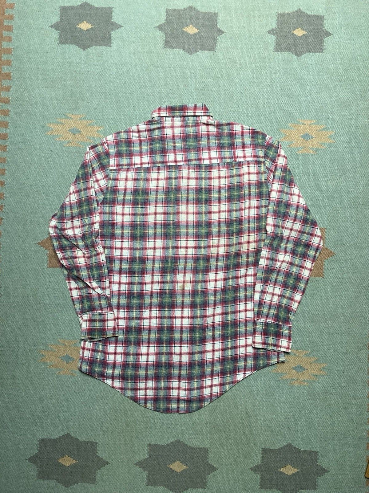 Vintage Dickies flannel shirt plaid soft brushed cotton distre small Size US L / EU 52-54 / 3 - 7 Thumbnail