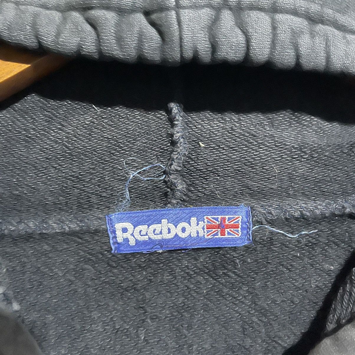 Reebok Vintage 1990s Reebok Blacktop Hoodie Size US L / EU 52-54 / 3 - 10 Thumbnail