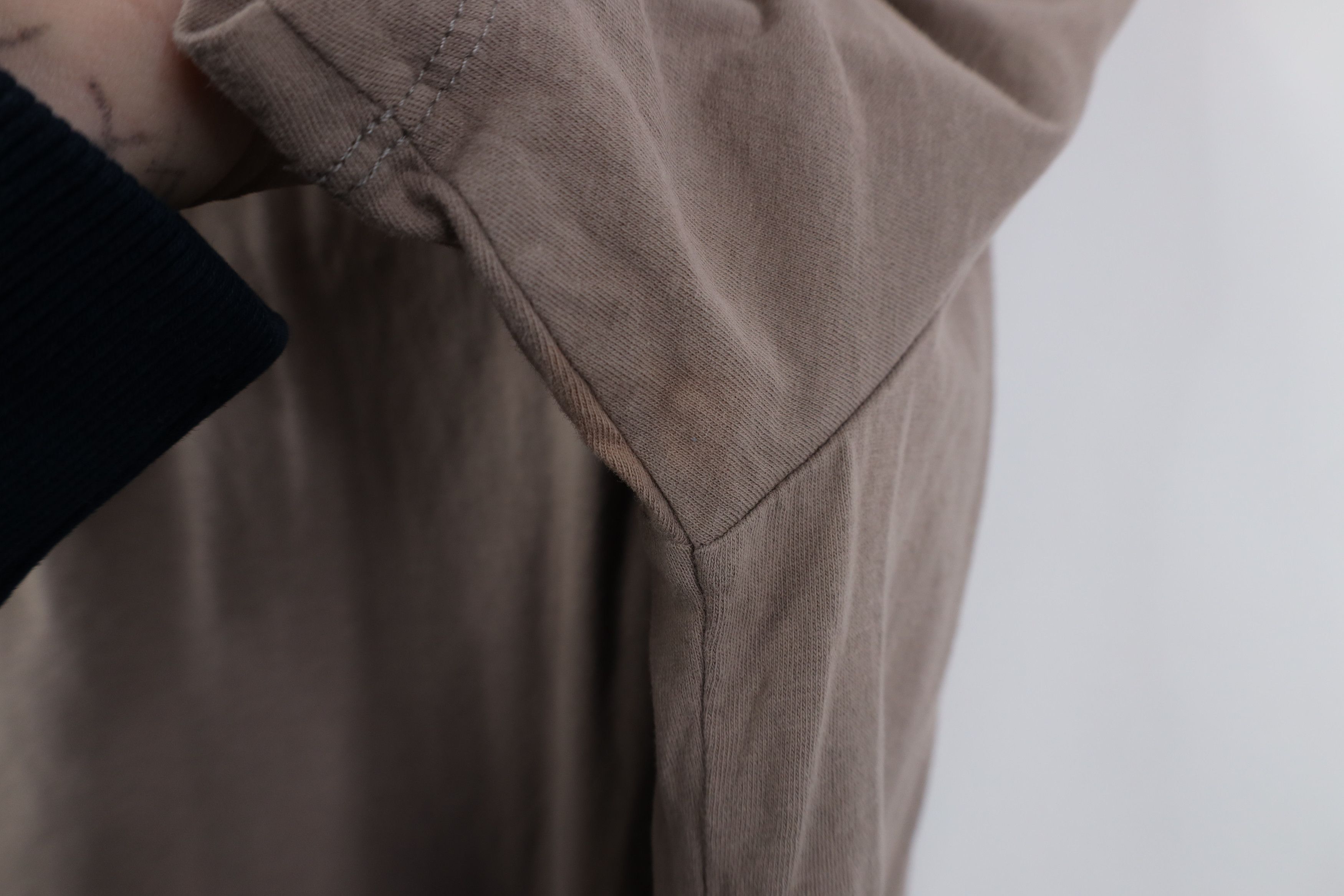 Allsaints Allsaints Organic Cotton Shot Sleeve T-Shirt Beige Size US L / EU 52-54 / 3 - 12 Thumbnail