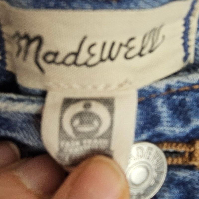 Madewell Madewell Womens The DadJean Sz 29 High Waist Distressed Size 33" - 5 Thumbnail