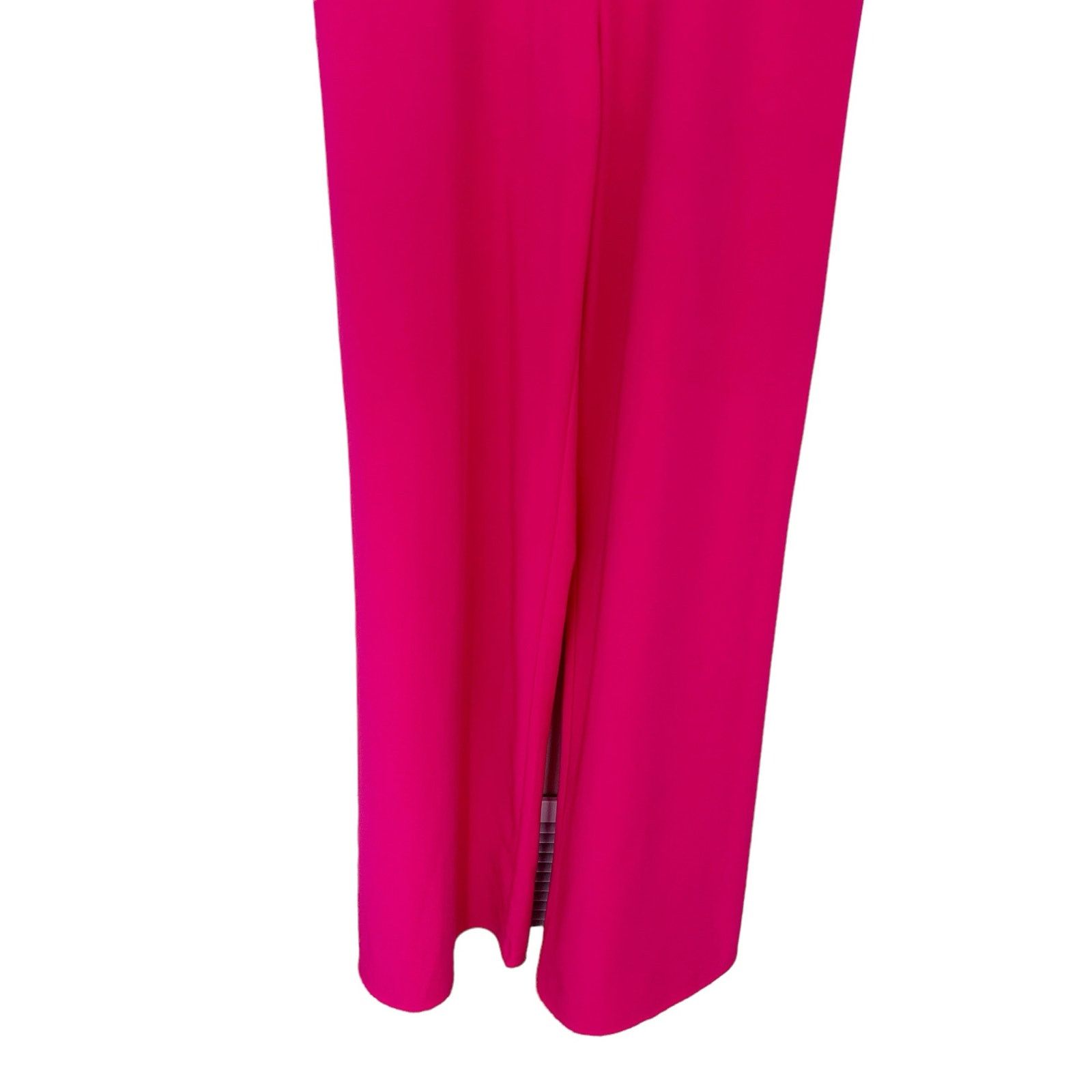 Bebe Bebe Pink Spaghetti Strap Belted Jumpsuit Sz 8 Size 30" / US 8 / IT 44 - 4 Thumbnail