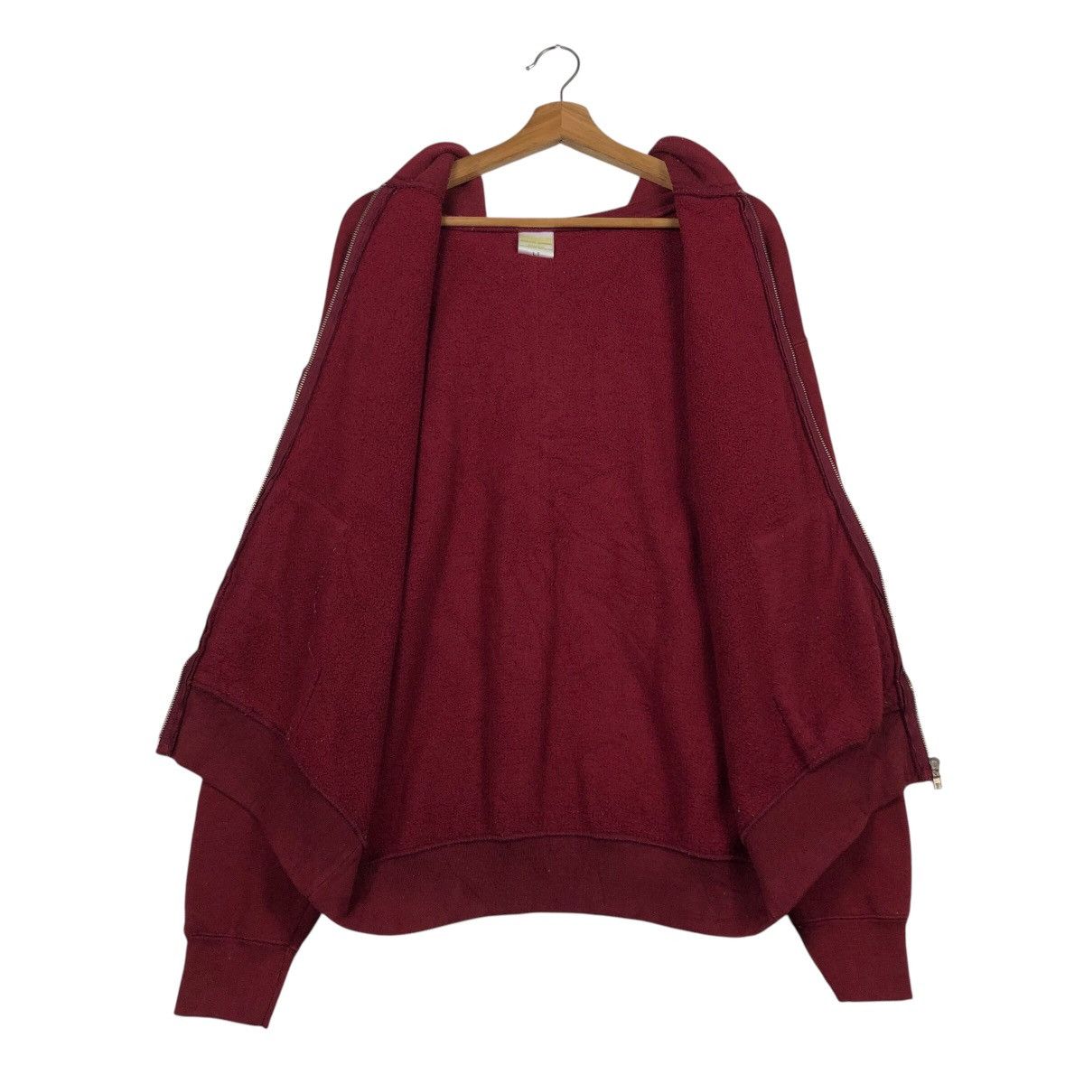 Japanese Brand Vintage Peace Skull Crown Hoodie Maroon Street Punk Graphic Size US L / EU 52-54 / 3 - 15 Thumbnail