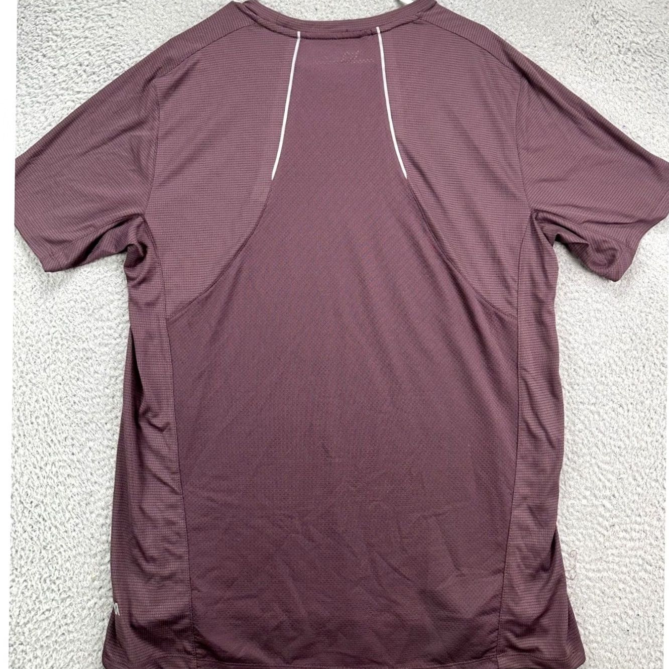Vintage VRST T-Shirt Mens XL Purple Grid Performance Activewear Short Sleeve Tee Size US XL / EU 56 / 4 - 3 Thumbnail