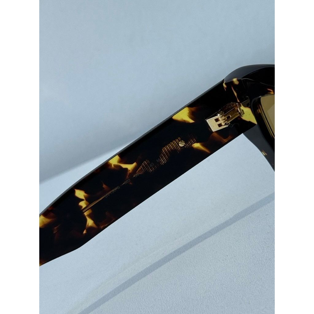 Bottega Veneta NEW Bottega Veneta BV1357S Unisex Tortoise Brown Sunglasses Size ONE SIZE - 7 Thumbnail