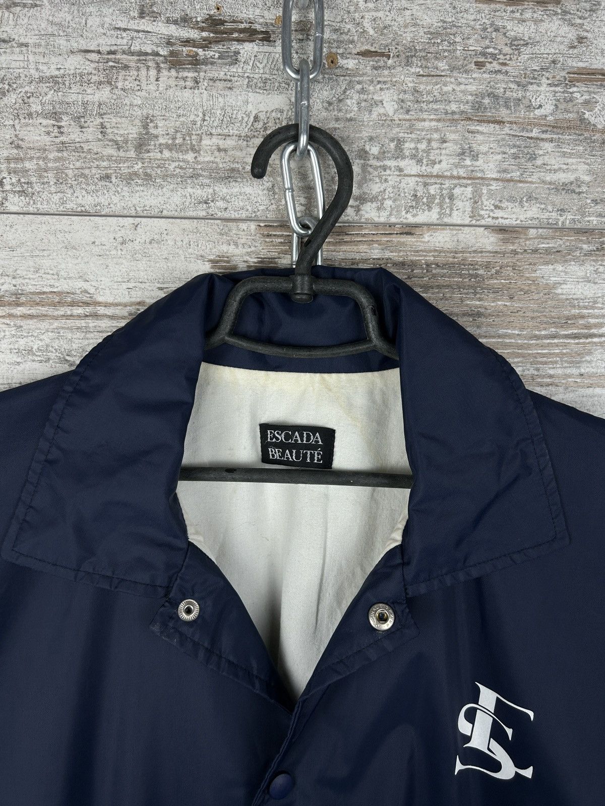 Escada × Escada Sport × Vintage Mens Vintage Escada Sport Coach jacket luxury rare big logo Size US M / EU 48-50 / 2 - 6 Thumbnail