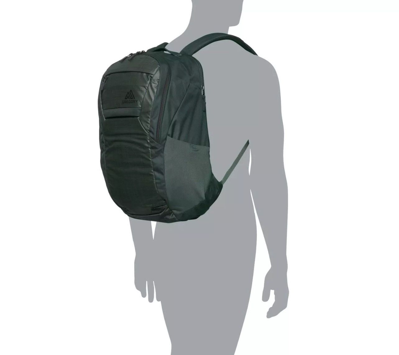 Gregory Gregory Resin 25L Hiking Backpack Day Pack Dark Forest Green Size ONE SIZE - 4 Thumbnail