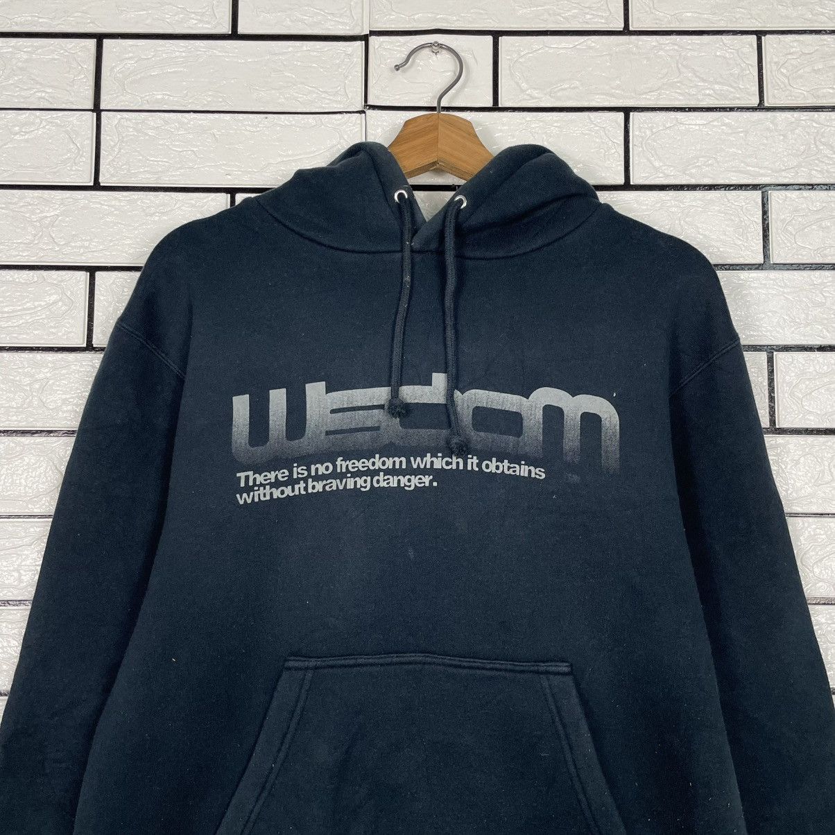 Japanese Brand Wisdom Big Logo Pullover Hoodie Size US M / EU 48-50 / 2 - 11 Thumbnail