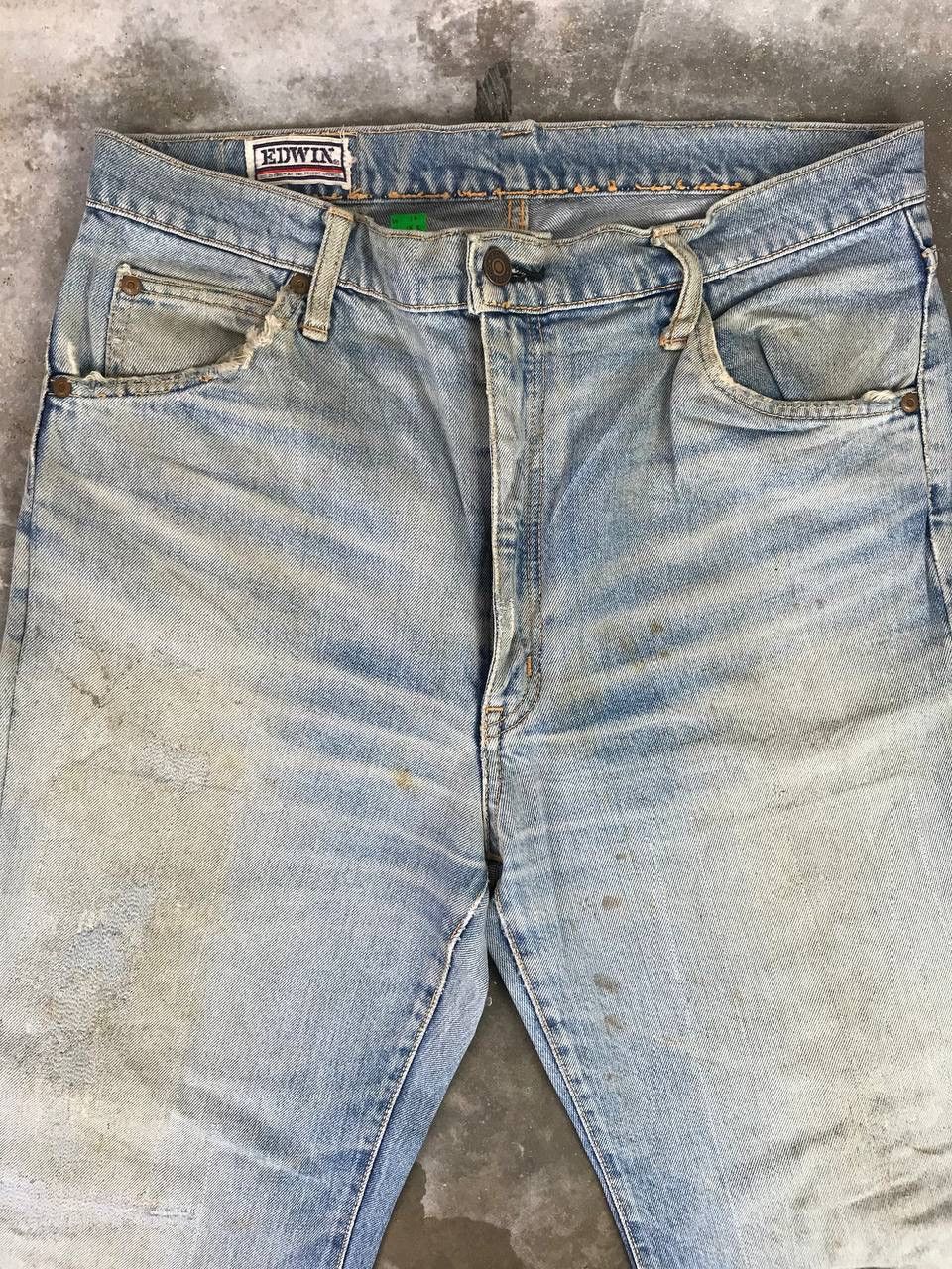 Edwin Vintage Edwin Distressed Denim Pants Size US 32 / EU 48 - 3 Thumbnail