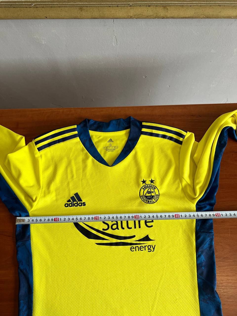 Adidas 2019/20 ABERDEEN FC GK SOCCER JERSEY FOOTBALL SHIRT ADIDAS S Size US S / EU 44-46 / 1 - 14 Thumbnail