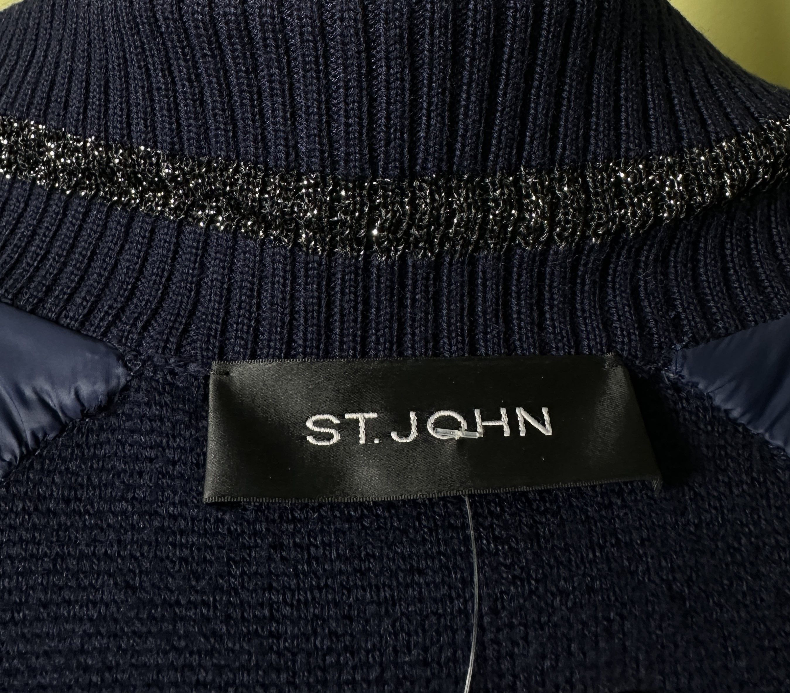 St. John blue cardigan jacket Size M / US 6-8 / IT 42-44 - 6 Thumbnail