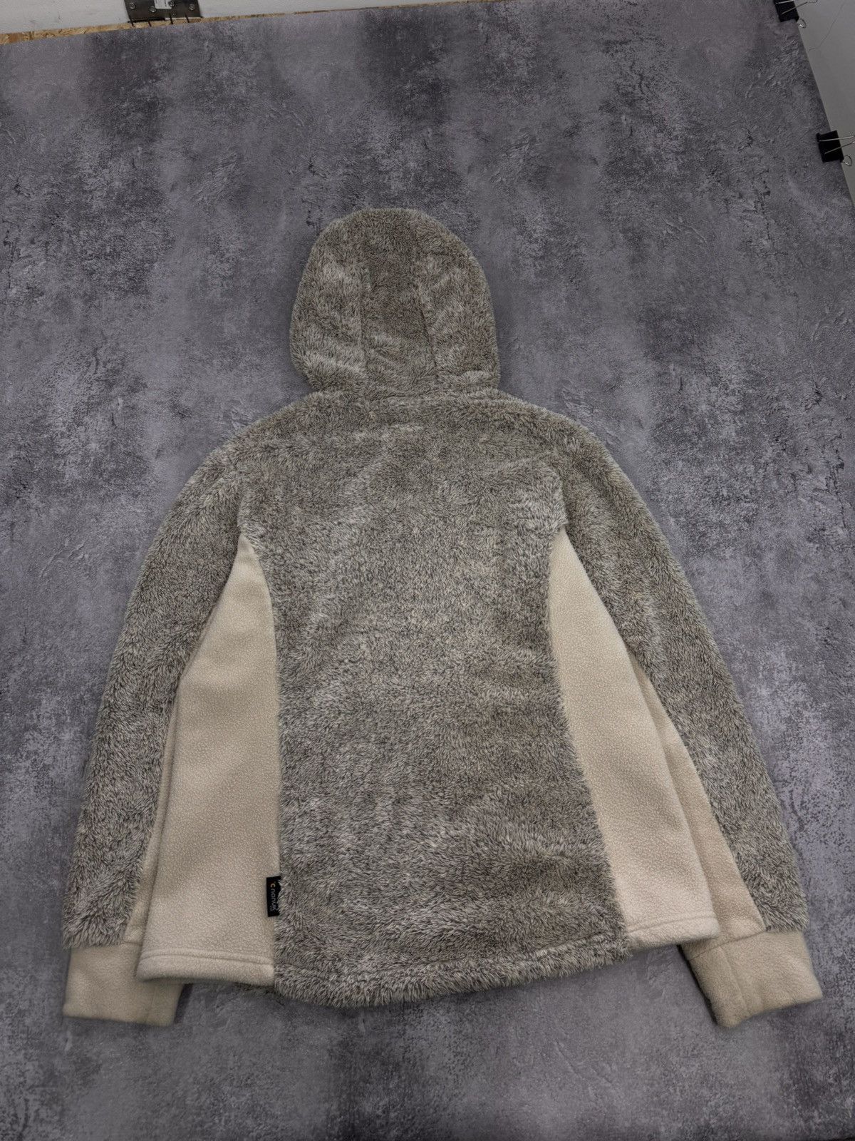 Jack Wolfskin Jack Wolfskin Women Sherpa Hooded Jacket OliveGrey Mix Beige Size L / US 10 / IT 46 - 11 Thumbnail