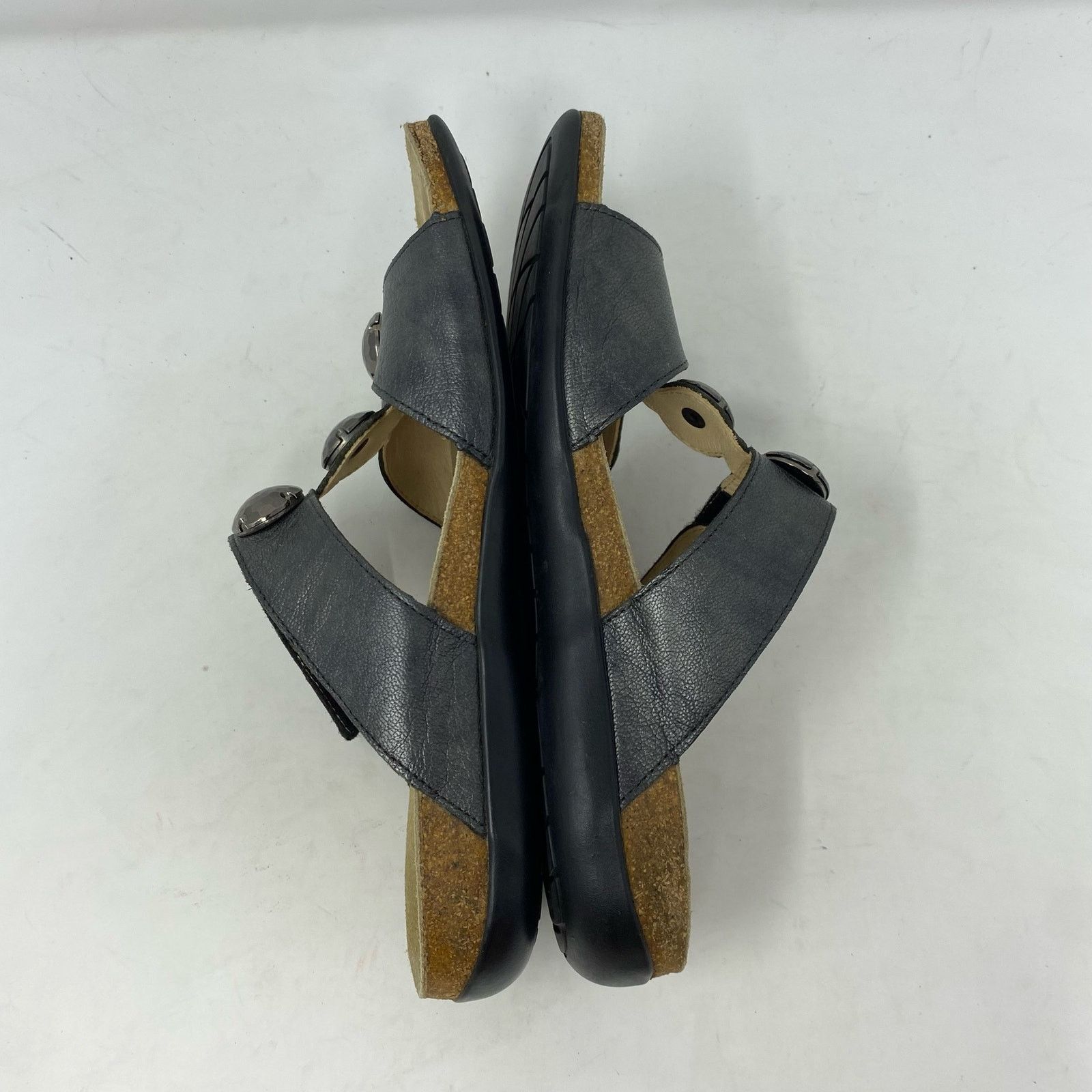 Mephisto Mephisto Air Relax Leather T-Strap Slide On Sandals Size 6.5 Size US 6.5 / IT 36.5 - 5 Thumbnail