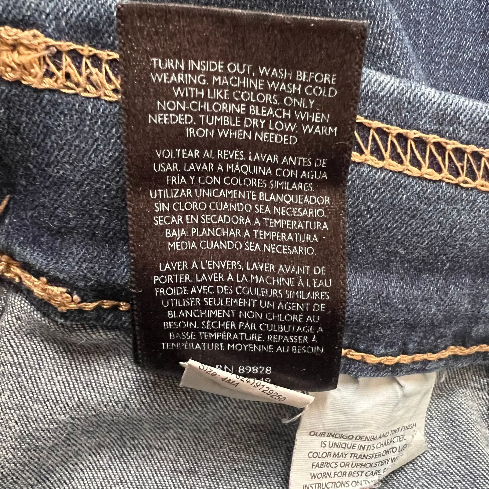 Nine West Nine West High Rise Skinny Uplifter Pull-On Jeans, US4/W29 Size 29" - 6 Thumbnail