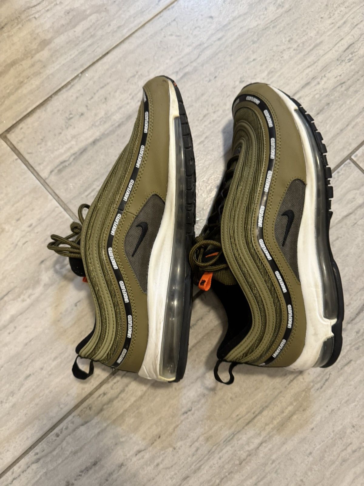 Nike undefeated nike air max 96 (green) Size US 11.5 / EU 44-45 - 2 Thumbnail