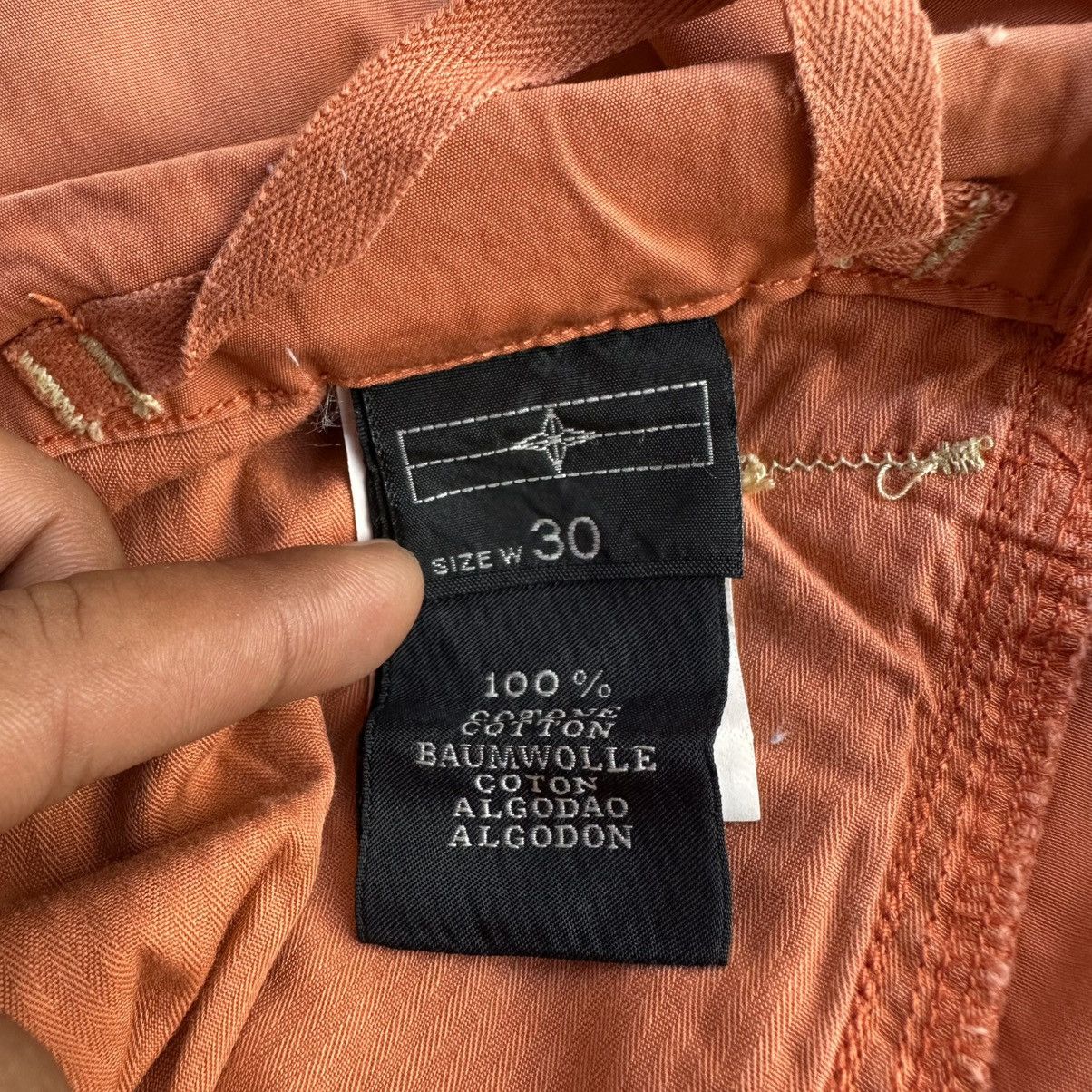 Stone Island × Vintage Stone Island Denims Rare Vintage Cargo Pants Size US 30 / EU 46 - 8 Thumbnail