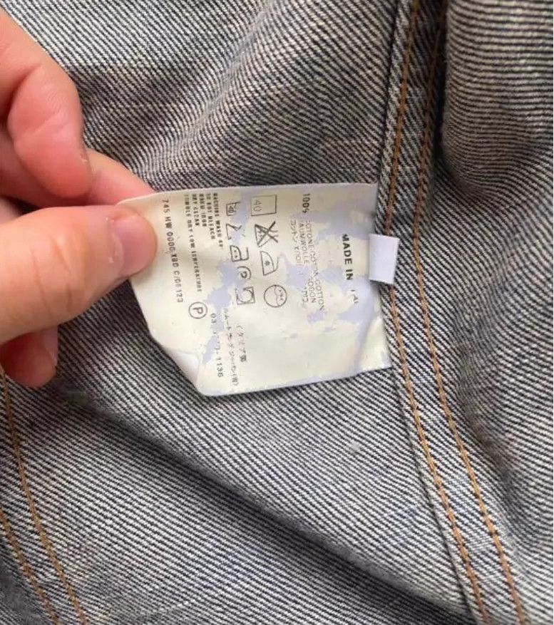 Helmut Lang HELMUT LANG size50 denim jacket Size US M / EU 48-50 / 2 - 4 Thumbnail