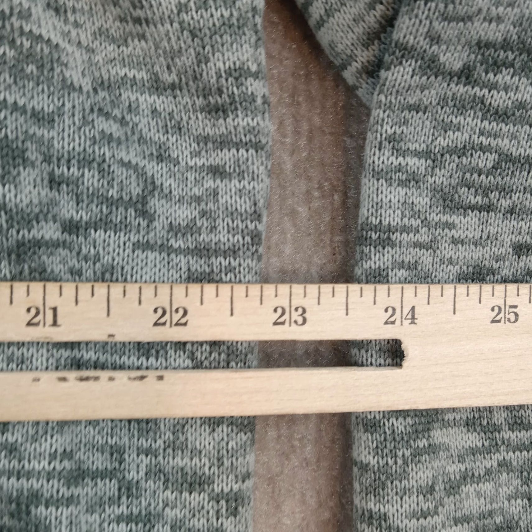 Lands' End Lands End Mens Fleece Extra Large XL Gray 1/4 Zip Pullover Size US L / EU 52-54 / 3 - 4 Thumbnail
