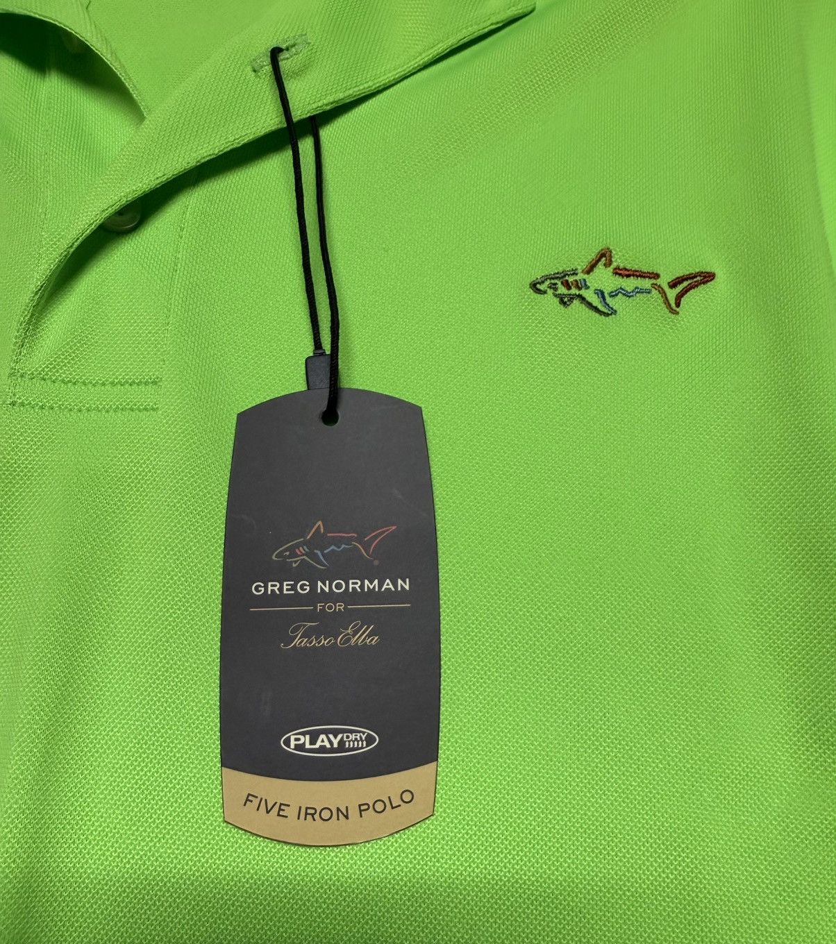 Greg Norman Greg Norman Tasso Ella Men's Golf Polo Shirt XL NEW! Size US XL / EU 56 / 4 - 2 Thumbnail