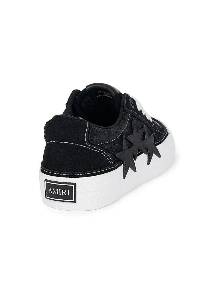 Amiri os11x1225 Glitter Sunset Skate Low-Top Sneakers in Black Size US 12.5 / EU 45-46 - 3 Thumbnail