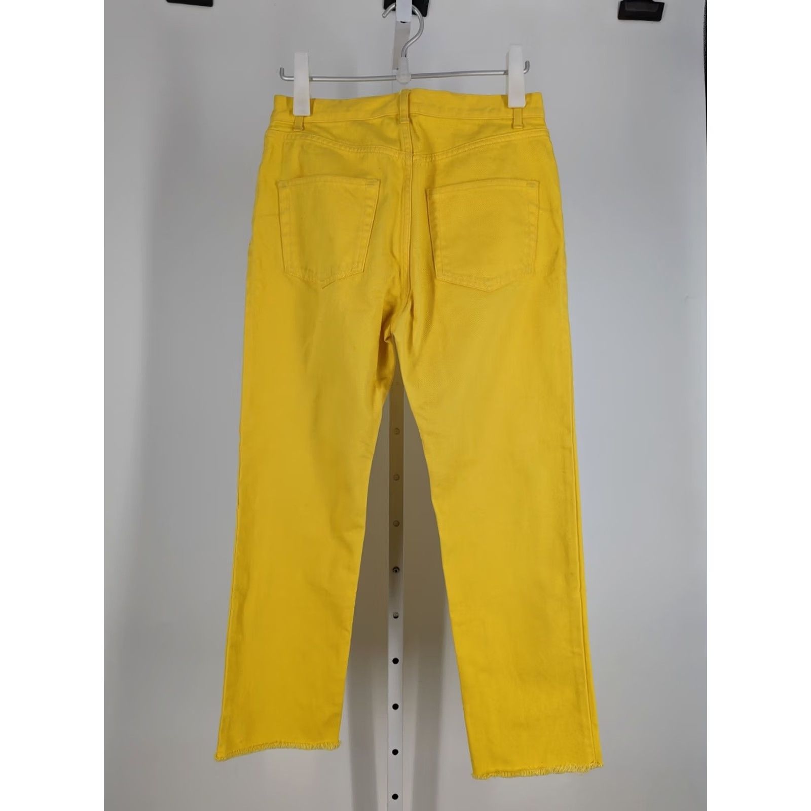 Celine CELINE Jeans Denim 5 Pocket Button Fly Yellow 38 30x27 Womens Regular Tangled Tee? Size 26" / US 2 / IT 38 - 2 Thumbnail