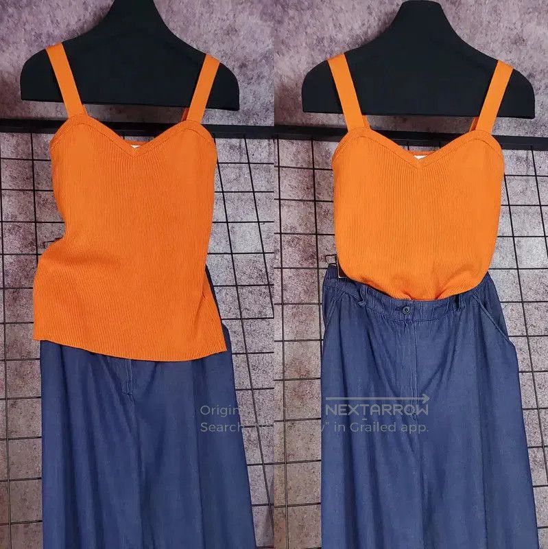 Dior Dior Summer Orange Cotton Women's Pullover . Size M / US 6-8 / IT 42-44 - 2 Thumbnail