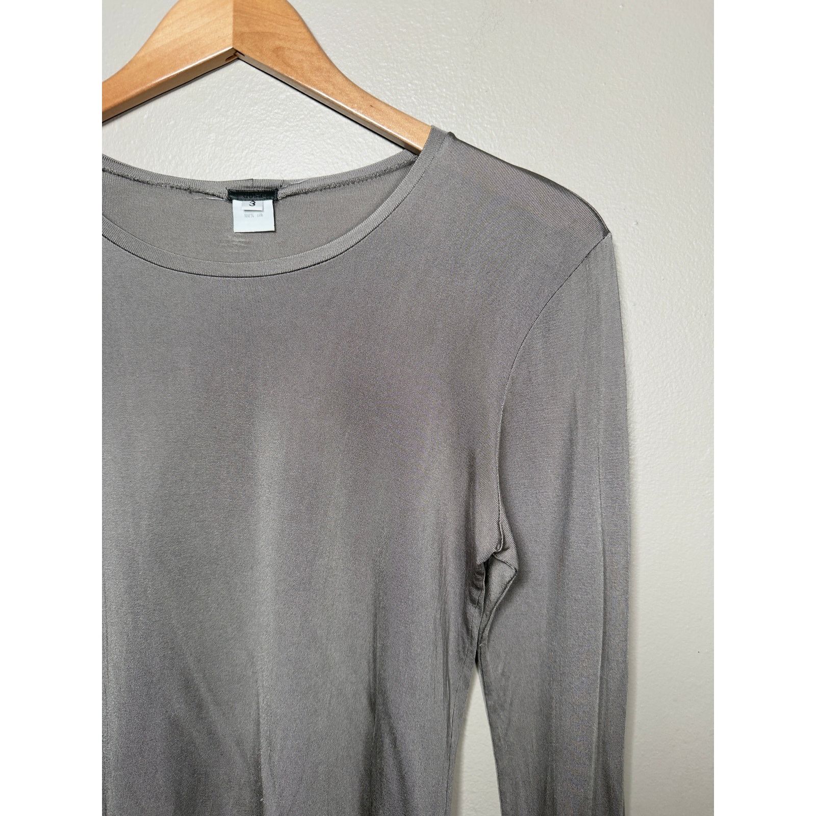 Dosa dosa Silk long Sleeved Tshirt size 3/L Size L / US 10 / IT 46 - 4 Thumbnail